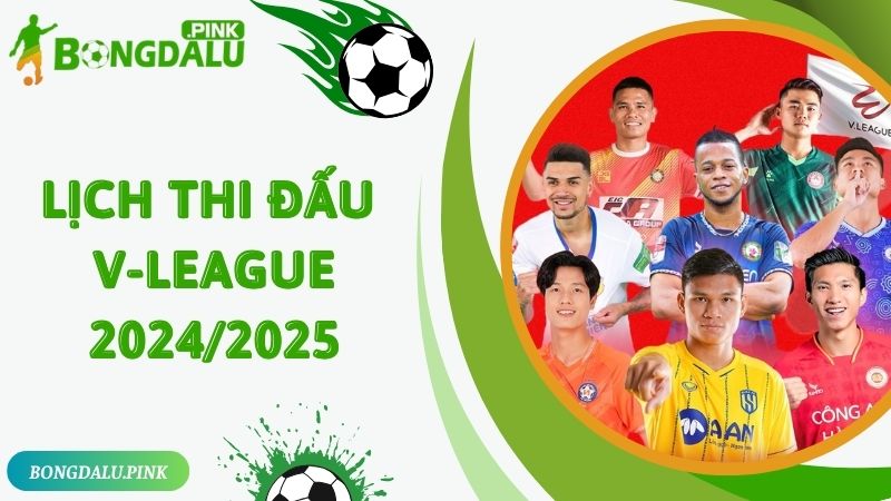 Lịch thi đấu V-League 2024/2025 Cập Nhật Cùng Bongdalu Chi Tiết